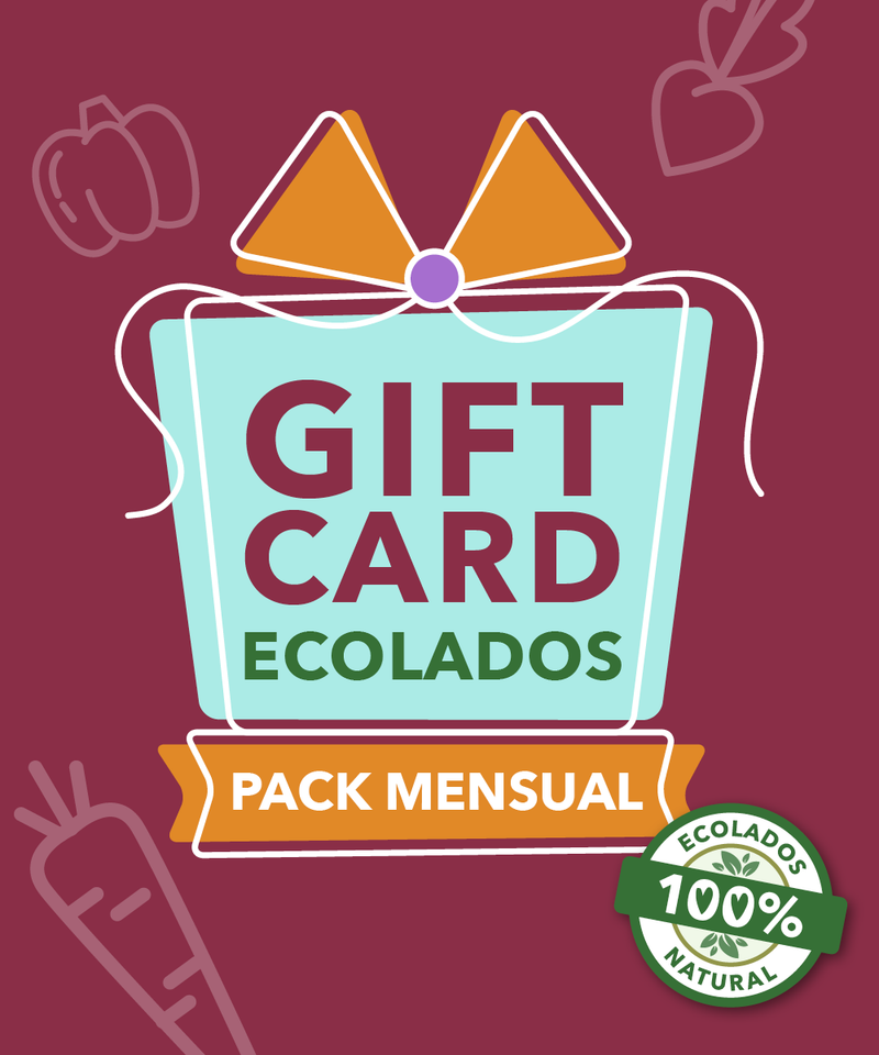 Gift Card Pack Mensual, 28 colados y/o picados